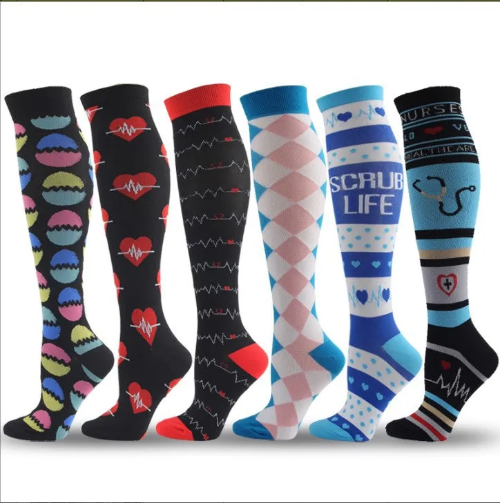 (8 PAIRS) Comelyy Best Compression Socks for Women & Men