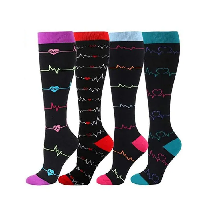 (8 PAIRS) Comelyy Best Compression Socks for Women & Men