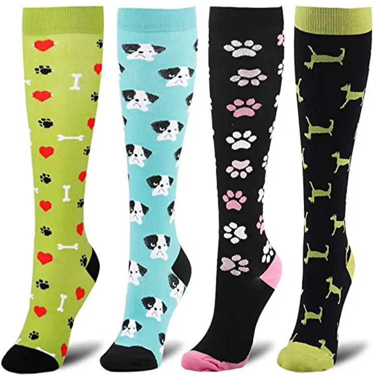 (8 PAIRS) Comelyy Best Compression Socks for Women & Men