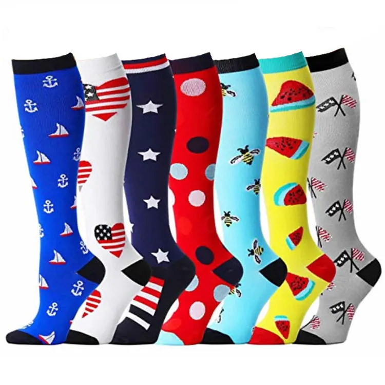 (8 PAIRS) Comelyy Best Compression Socks for Women & Men