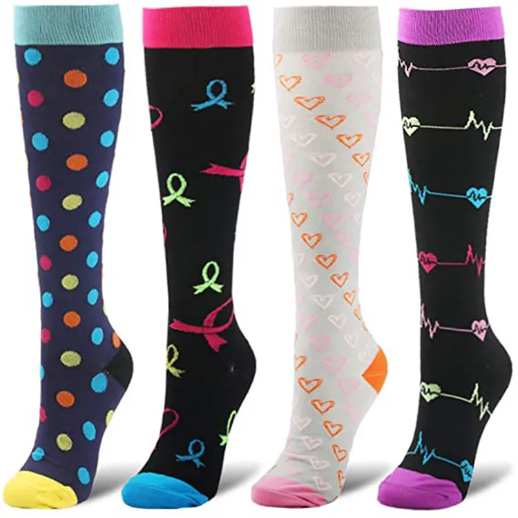 (8 PAIRS) Comelyy Best Compression Socks for Women & Men