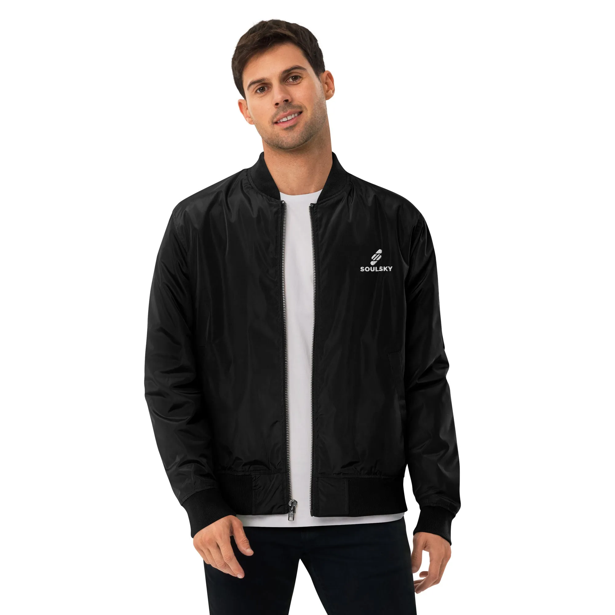 AFRICA ON THE RISE Premium Bomber Jacket