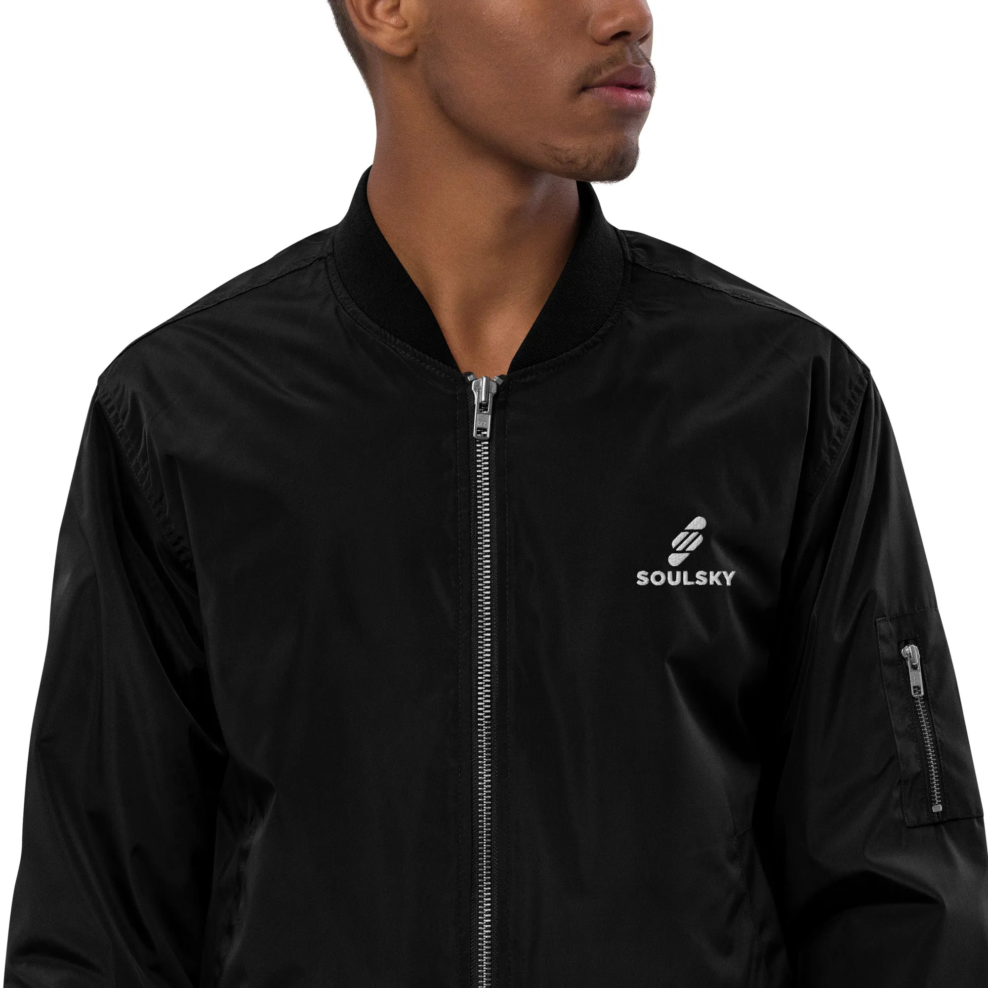 ALWAYS LOOK UP Premium Bomber Jacket