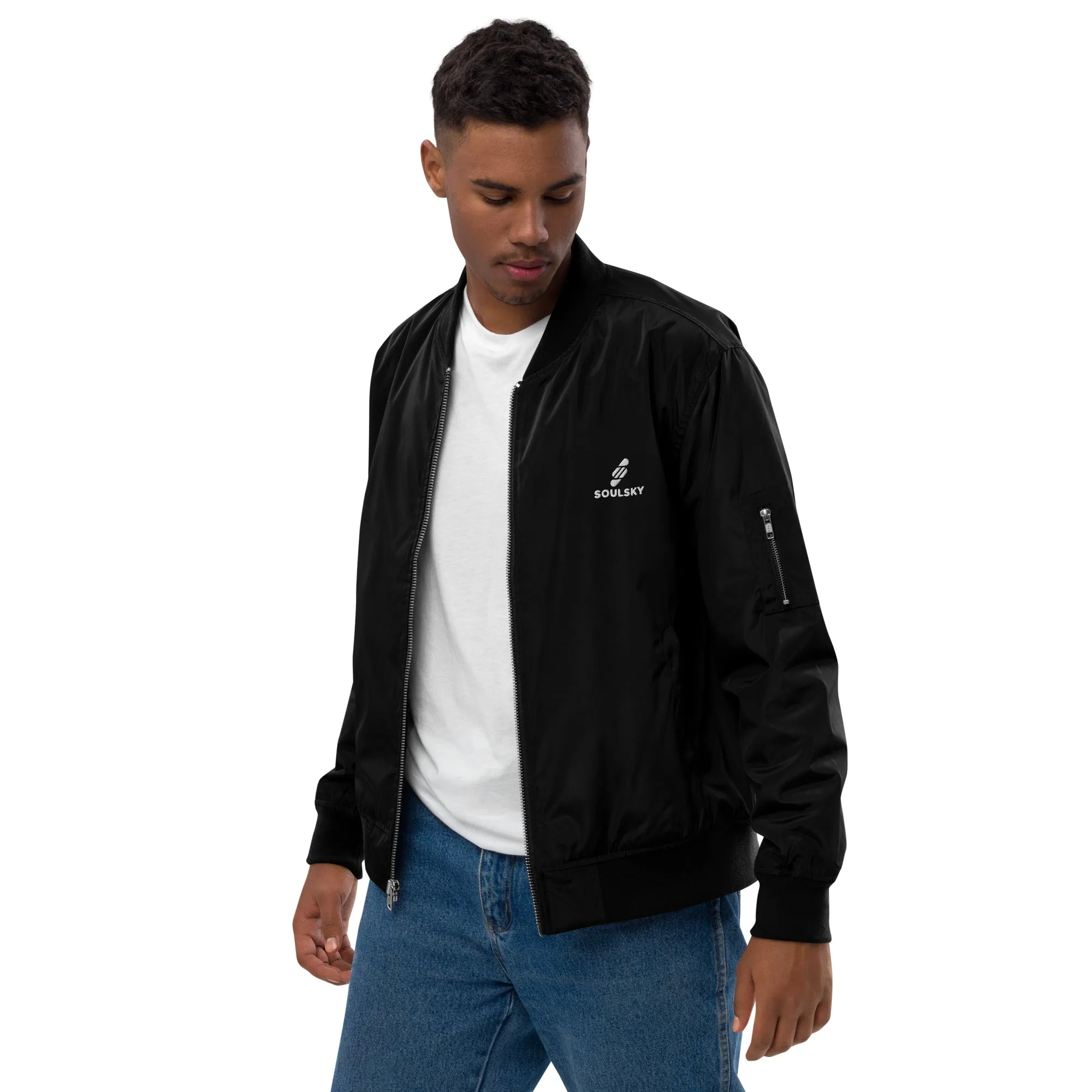 ALWAYS LOOK UP Premium Bomber Jacket