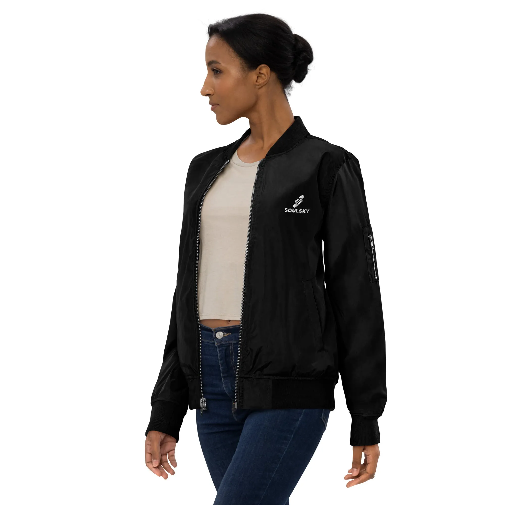 ALWAYS LOOK UP Premium Bomber Jacket