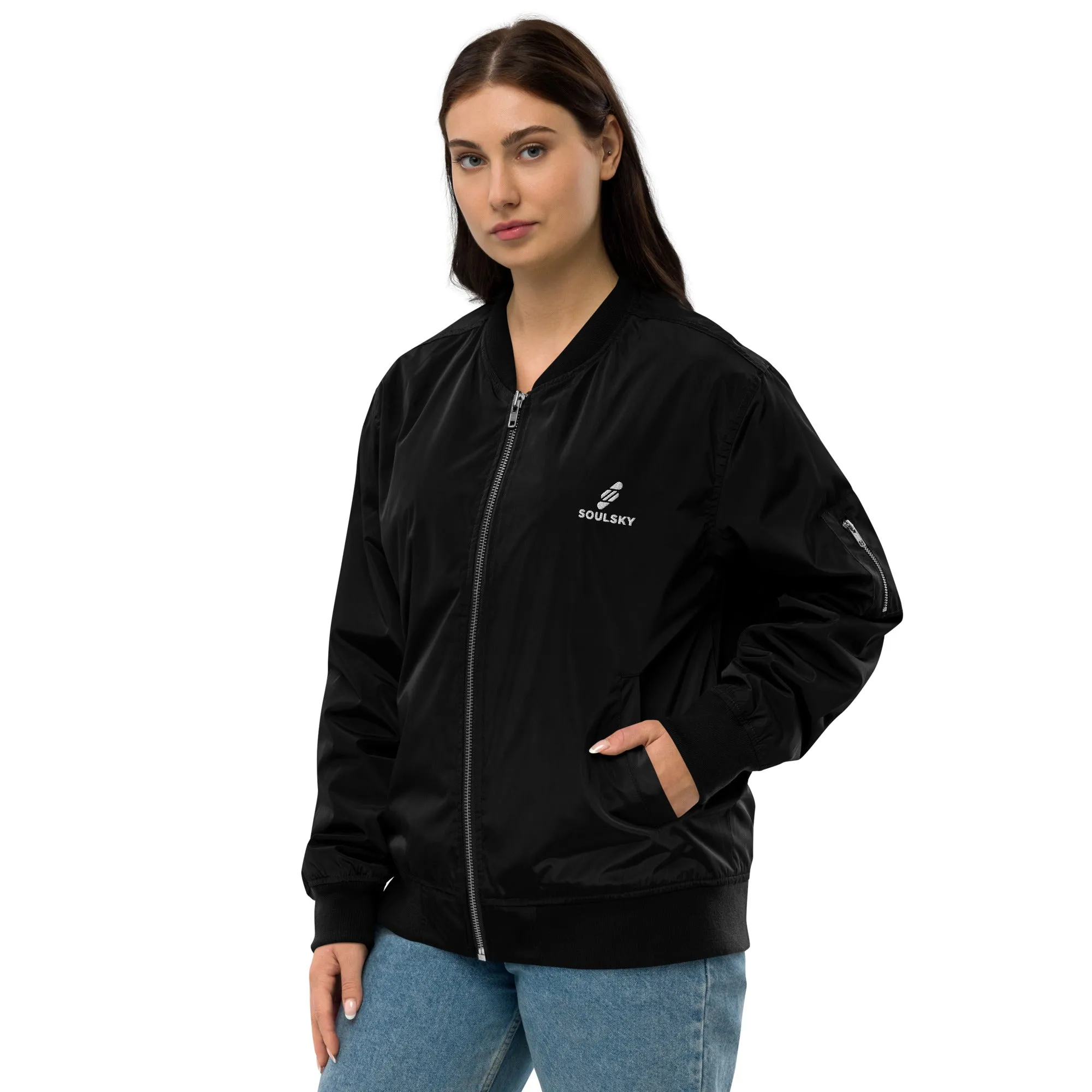 ALWAYS LOOK UP Premium Bomber Jacket