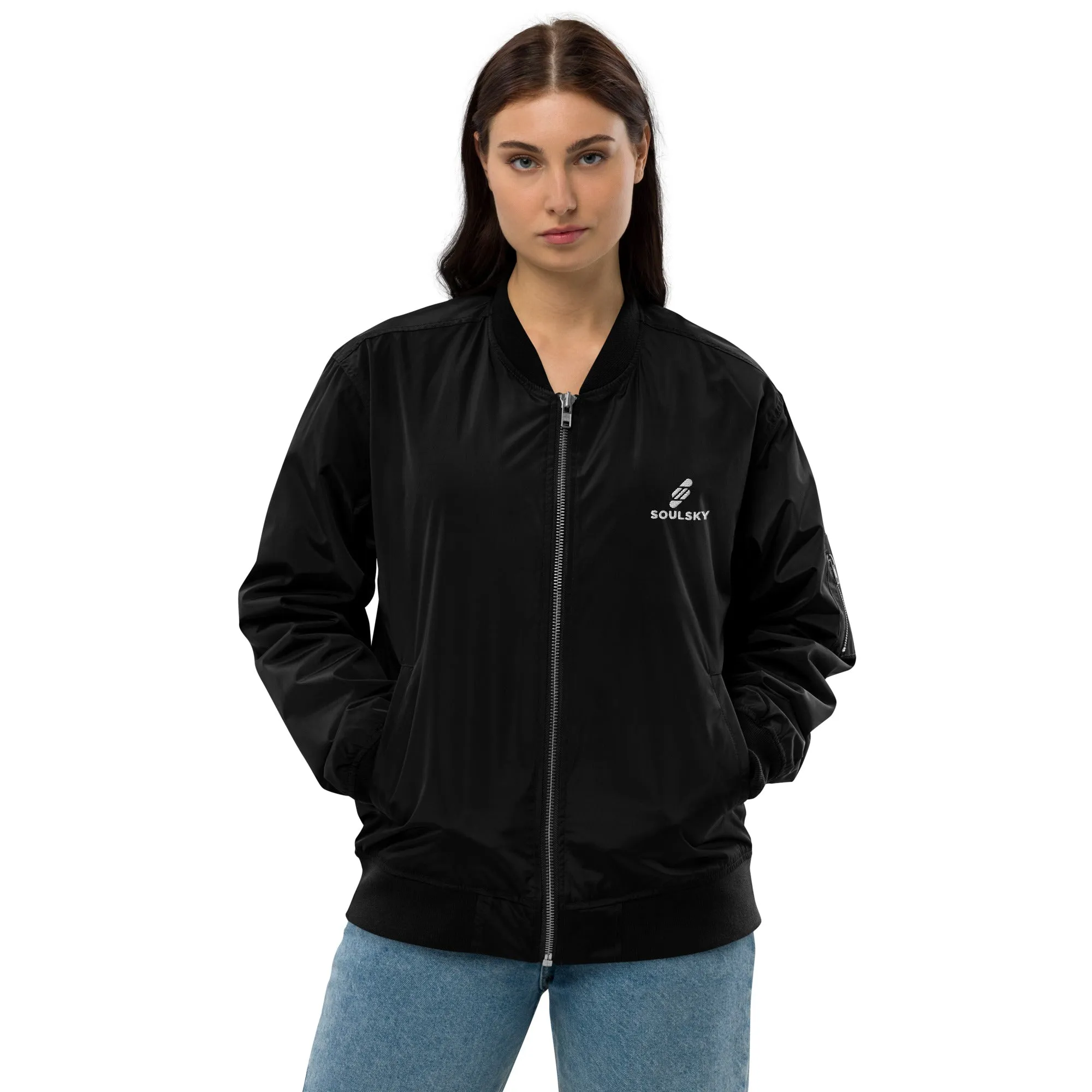 ALWAYS LOOK UP Premium Bomber Jacket