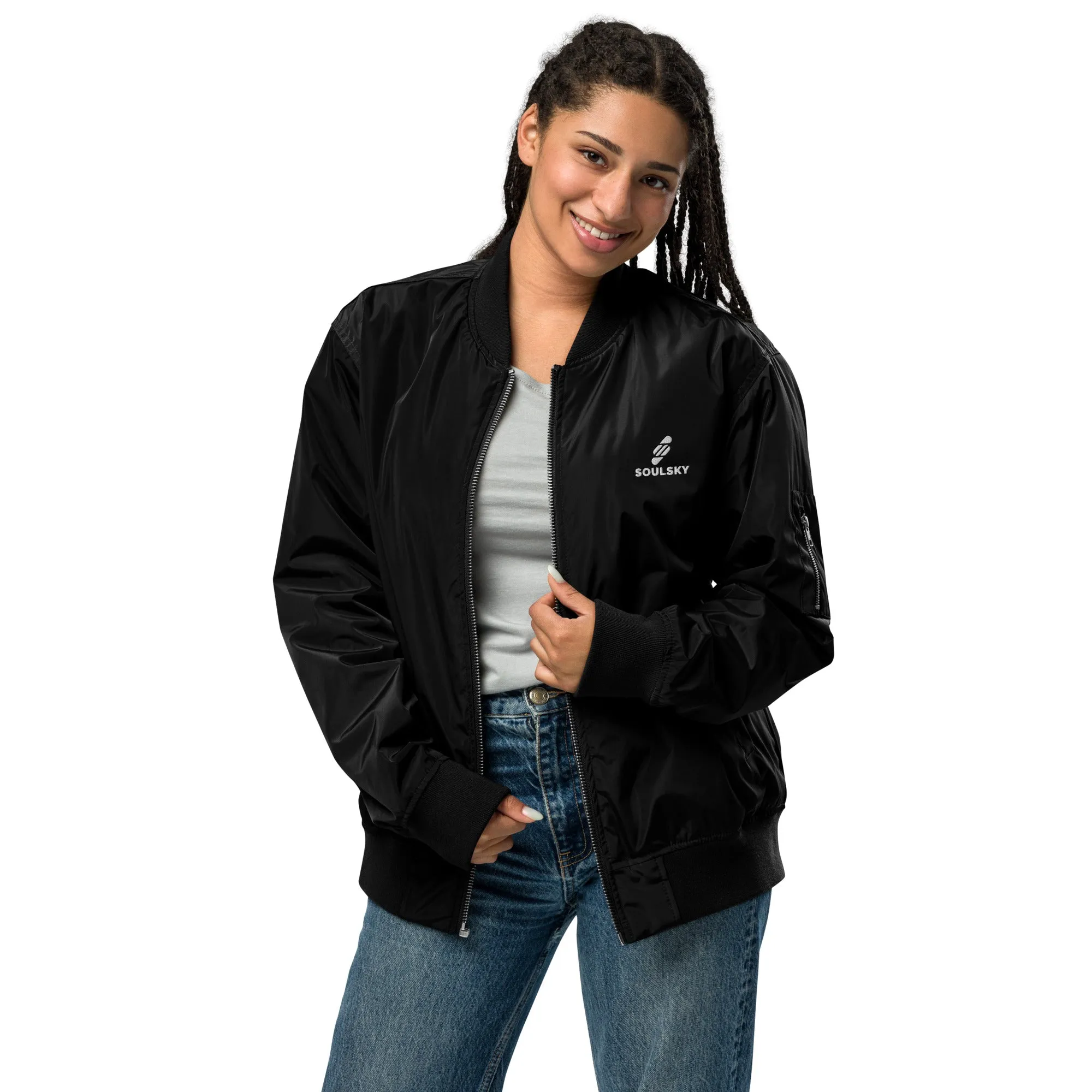 ALWAYS LOOK UP Premium Bomber Jacket