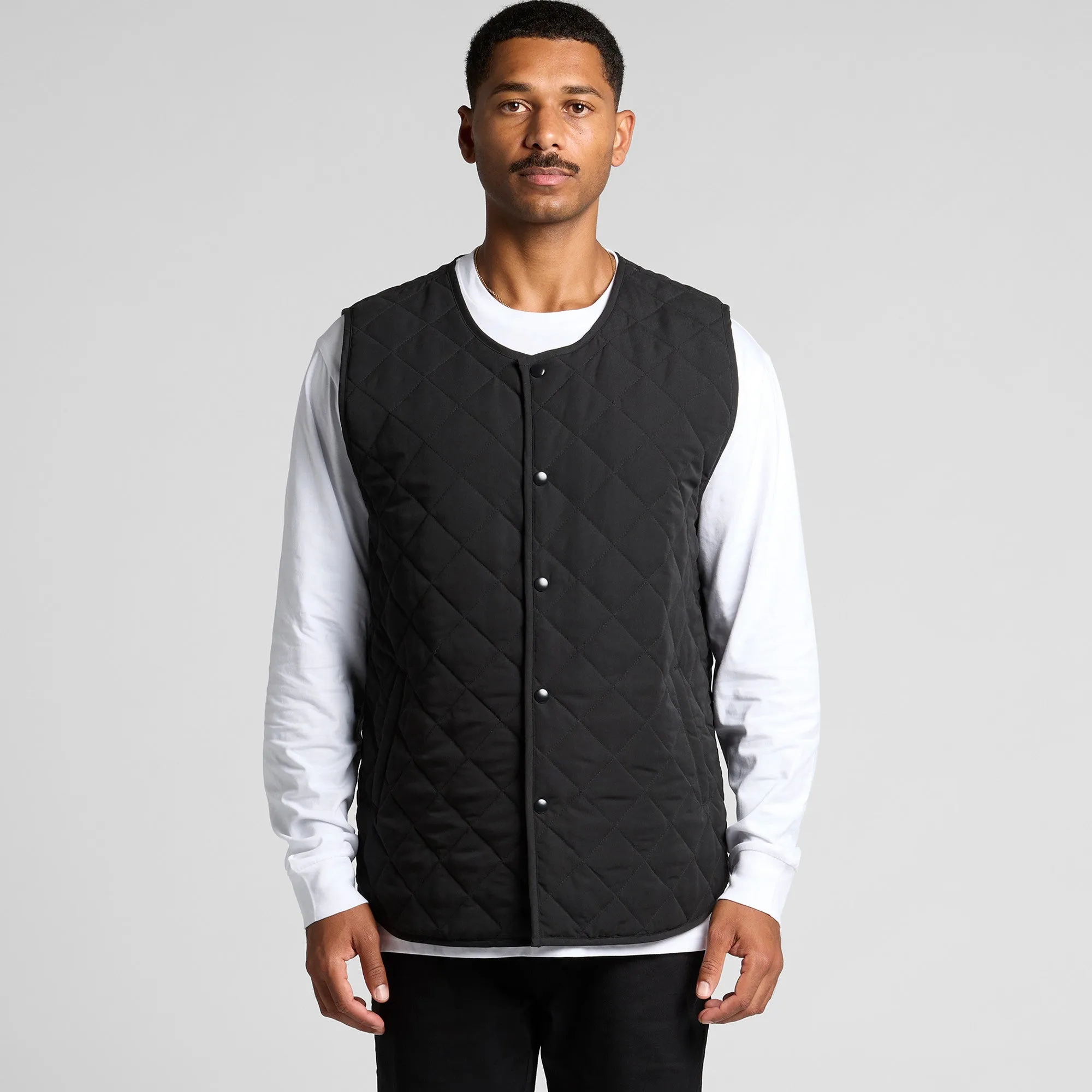 As Color Quilted Vest (5531)