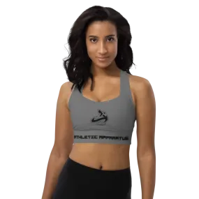 Athletic Apparatus Grey BL Longline sports bra