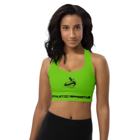 Athletic Apparatus Kelly Green BL Longline sports bra