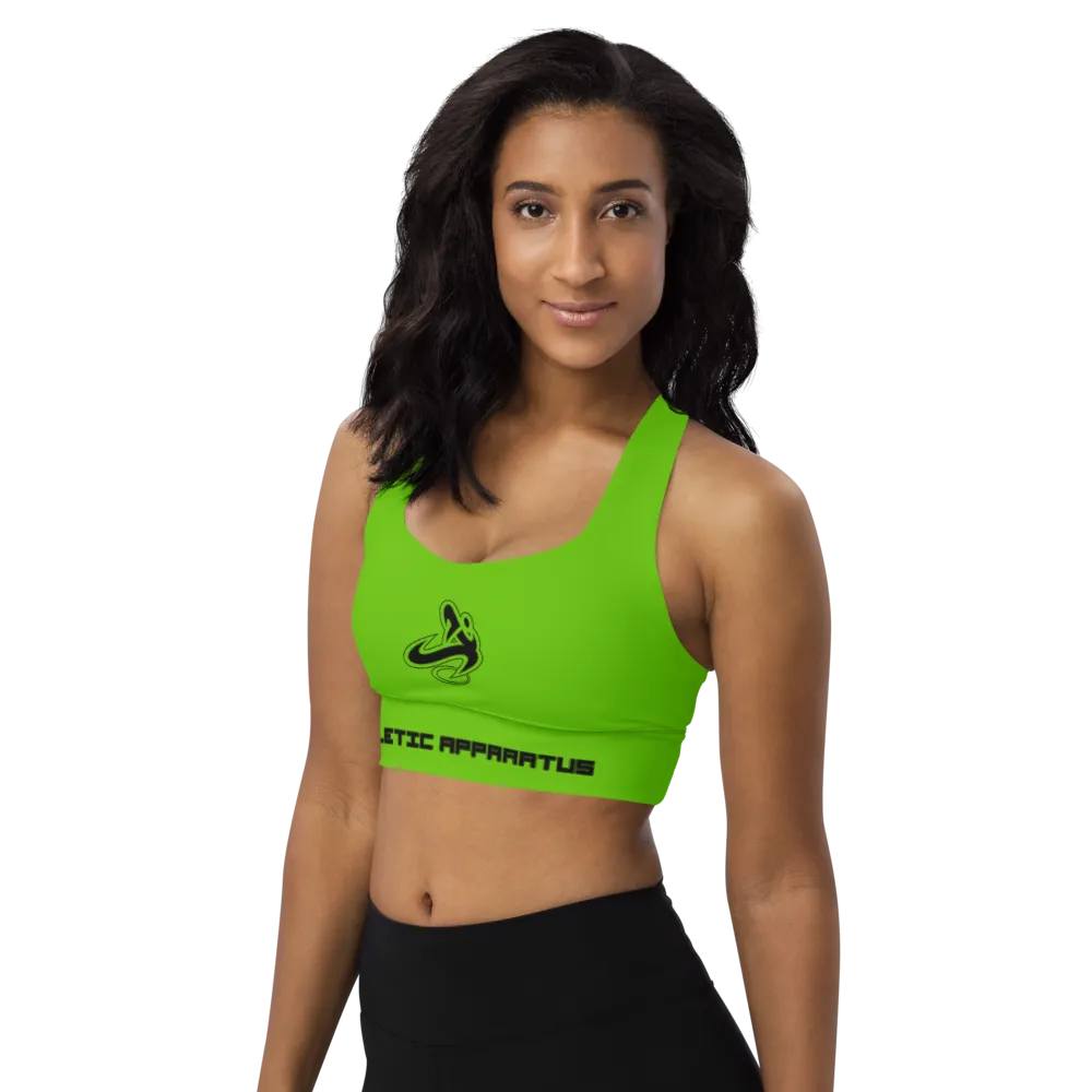 Athletic Apparatus Kelly Green BL Longline sports bra