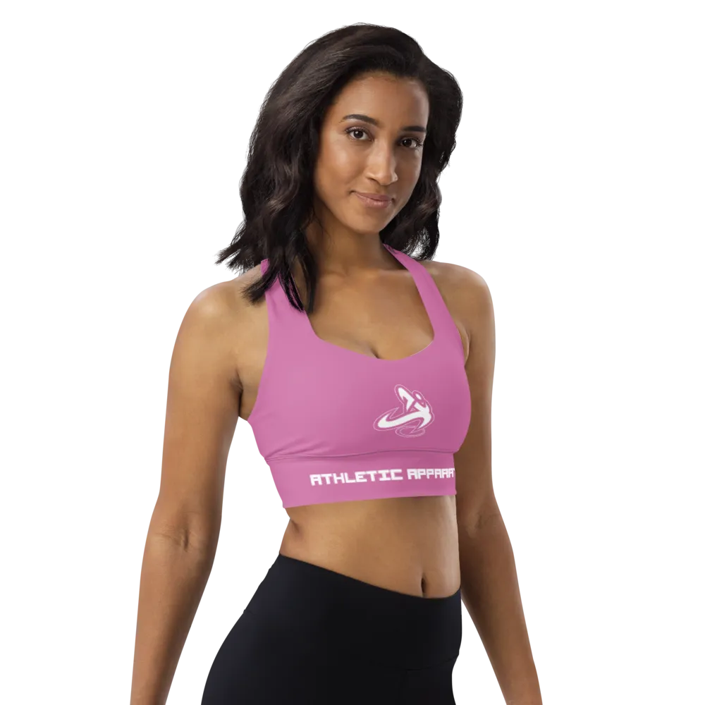 Athletic Apparatus Pink 1 WL Longline sports bra
