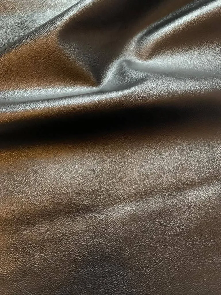 Black Faux Leather