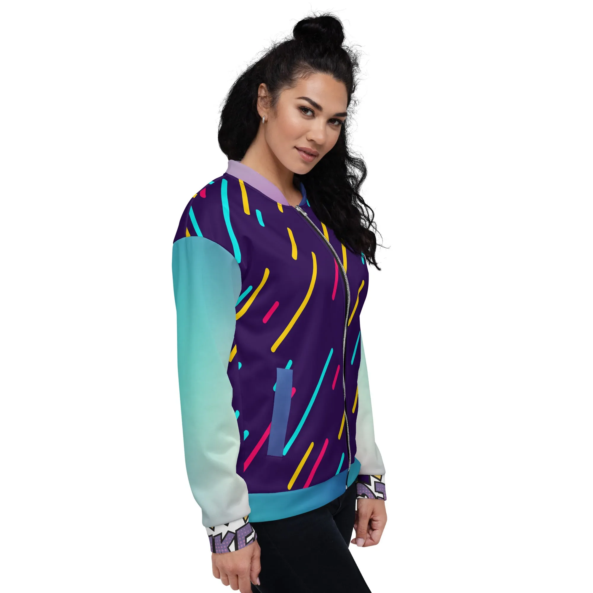 Charlton Bomber Jacket – Unisex Streetwear Style Upgrade | Cozy Fleece-Lined, Durable & Versatile Outerwear