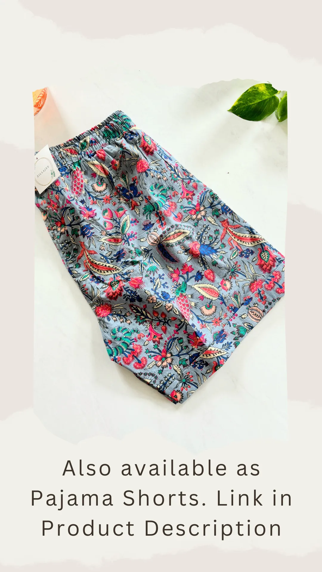 Cotton Pajama Pants Women - Gray Splendor