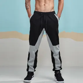 Cotton Patchwork Sweatpants