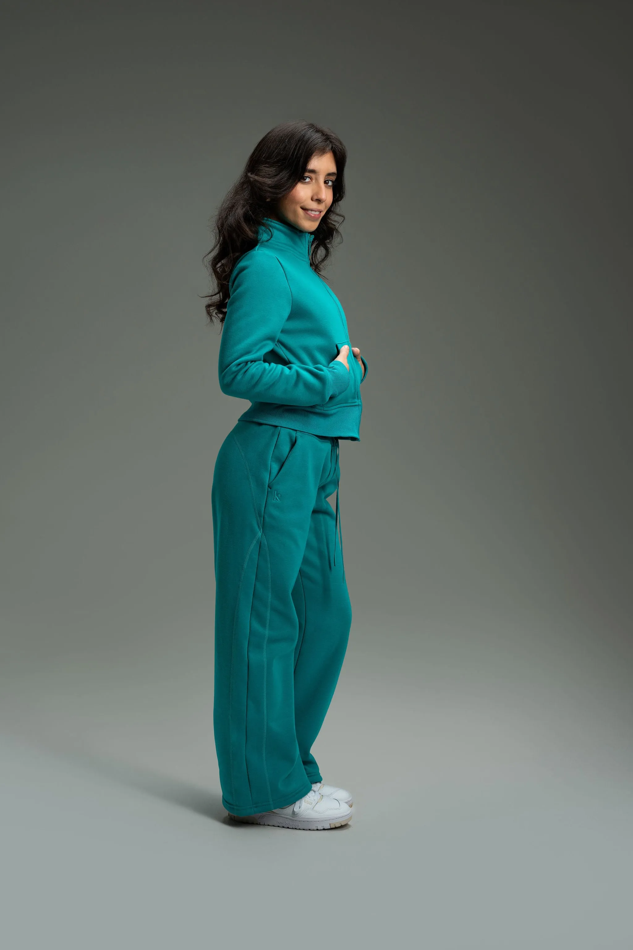 CozyTec Up Jacket  - Tropical Teal