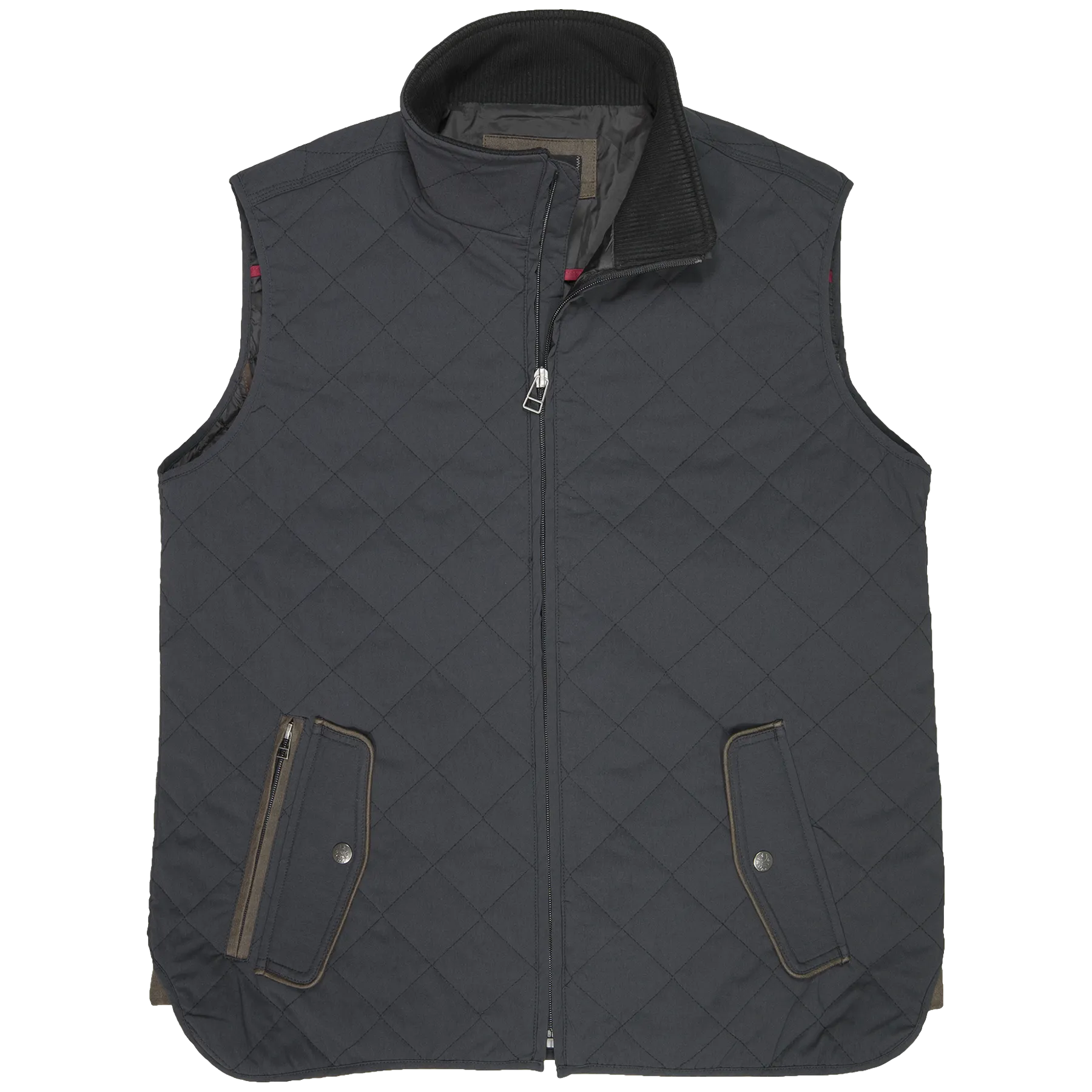 'Dakota Grizzly' Nolan Vest - Obsidian