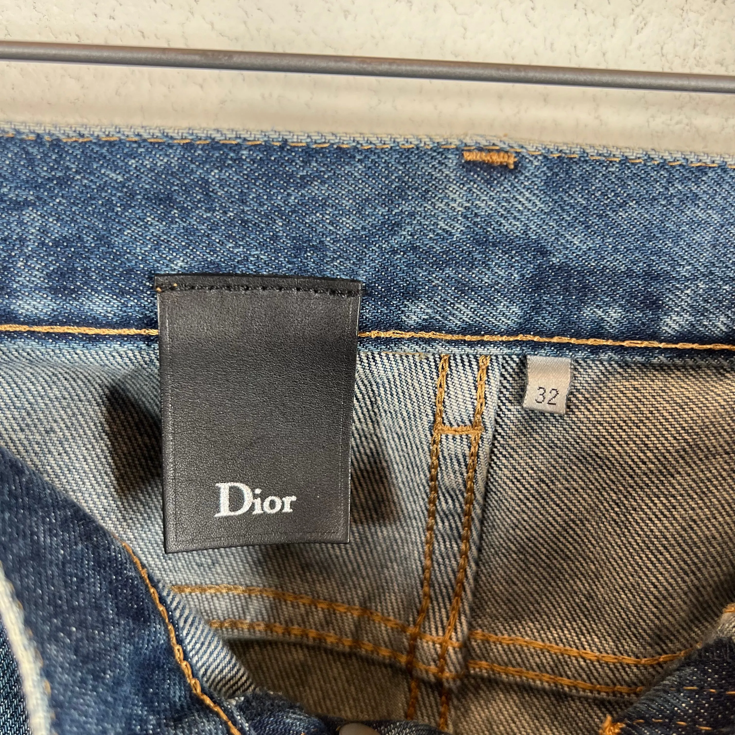 Dior Light Wash Skinny Jeans