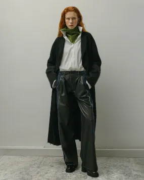 Eco  Leather-Denim Pants (last item)