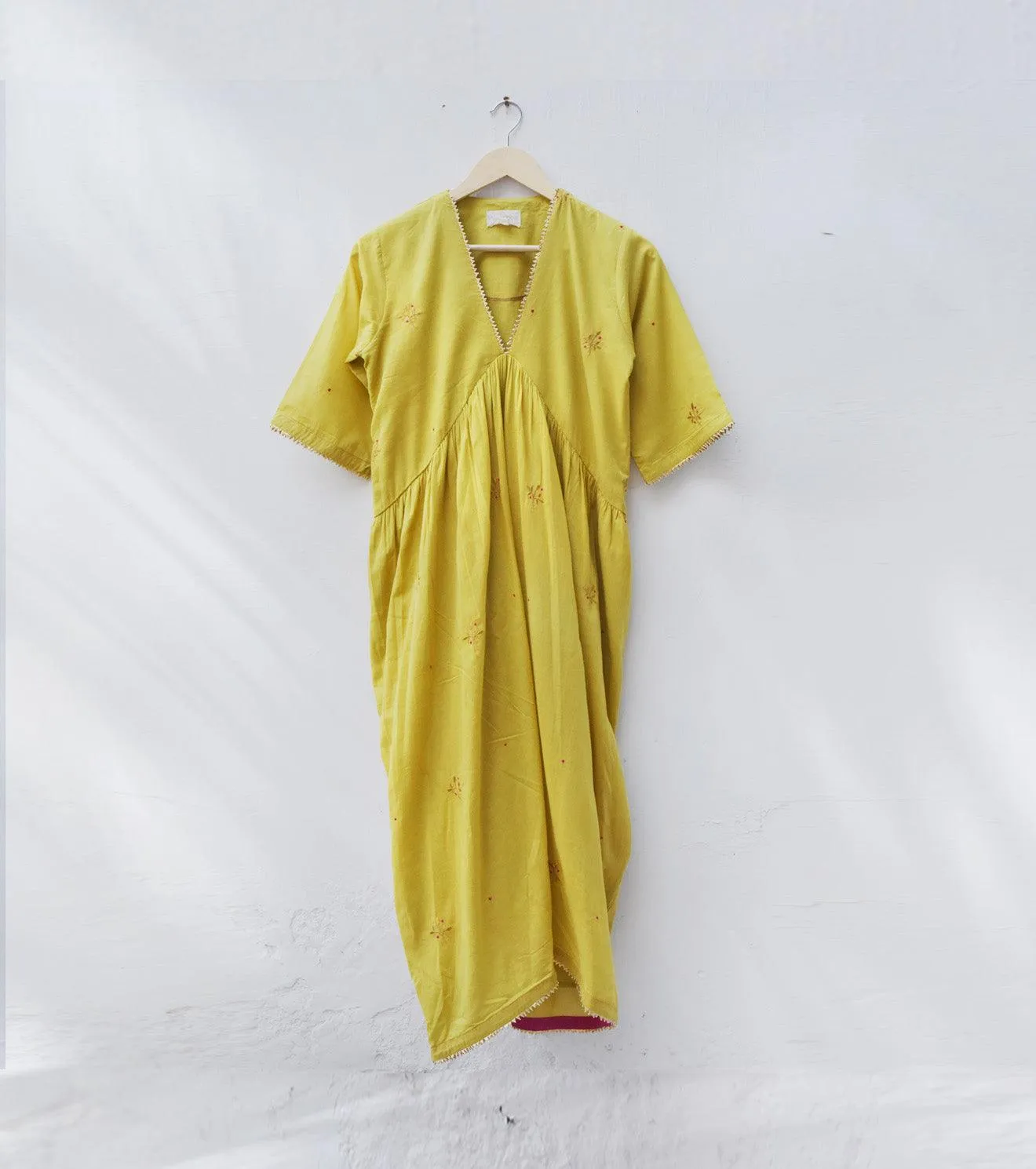 Haldi kurta pant set