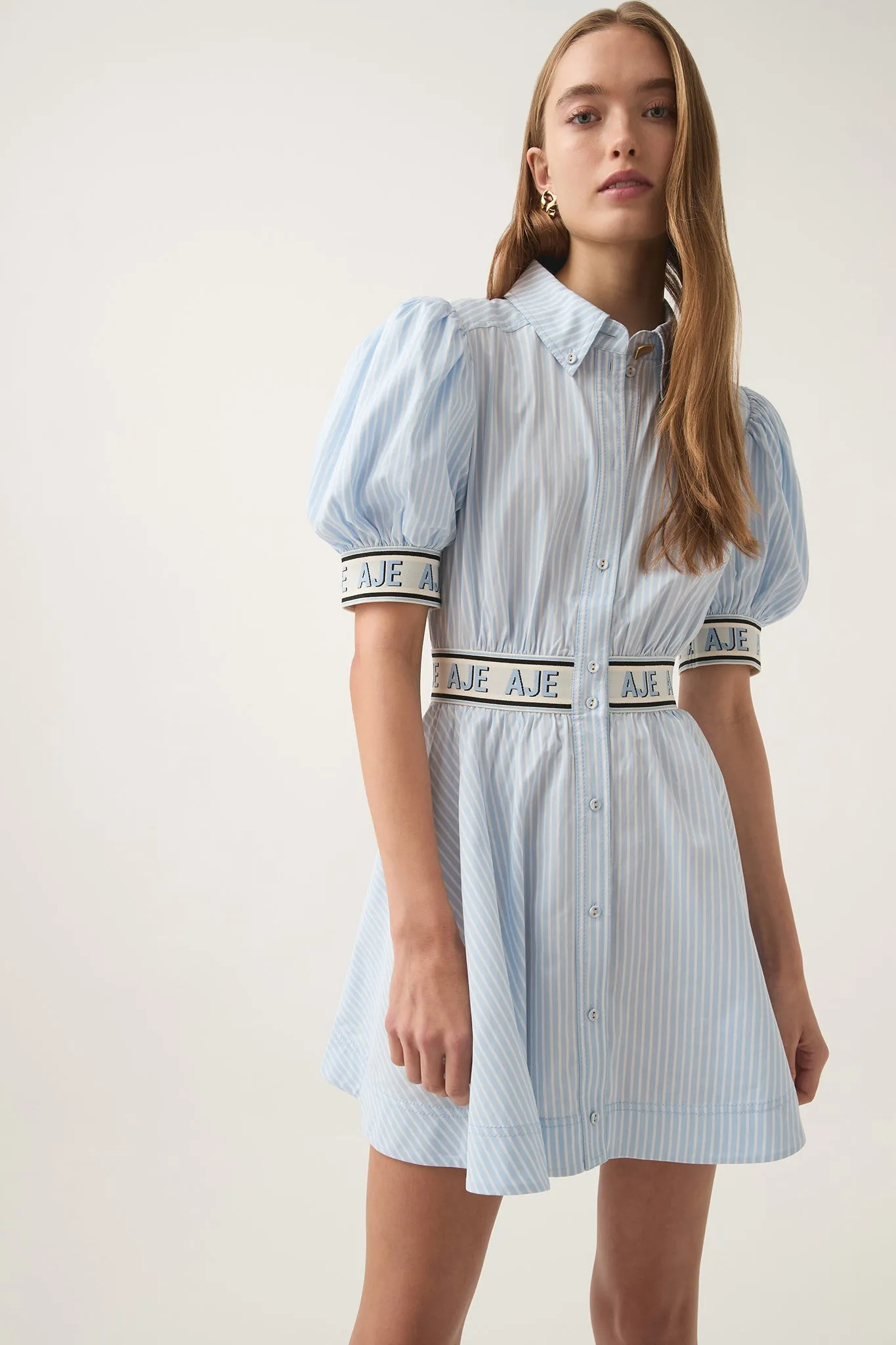 Harling Logo Mini Dress