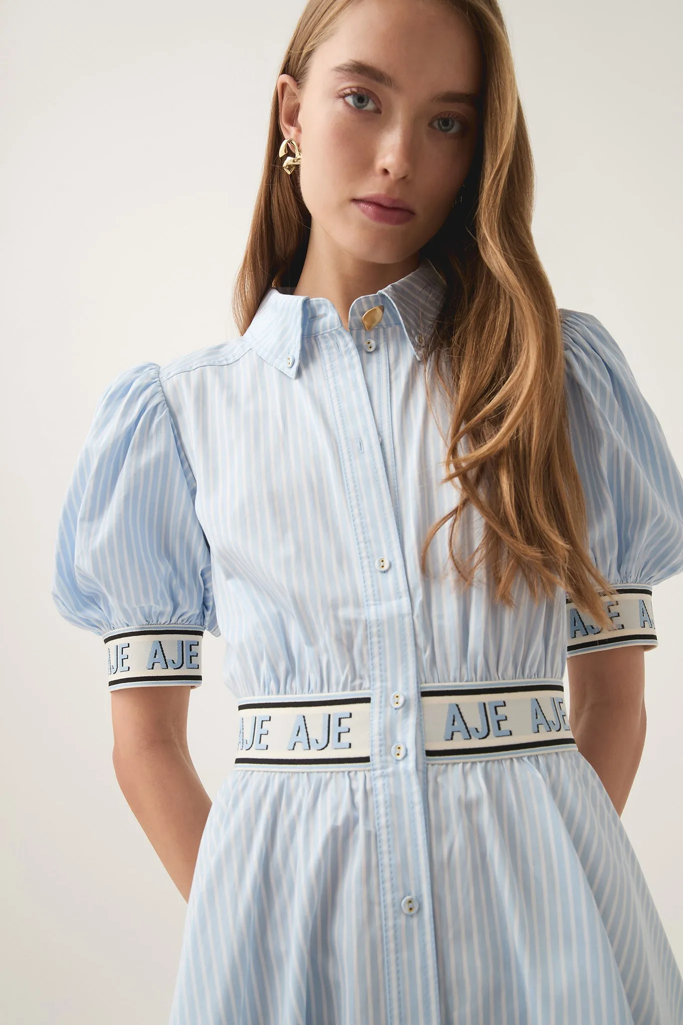 Harling Logo Mini Dress