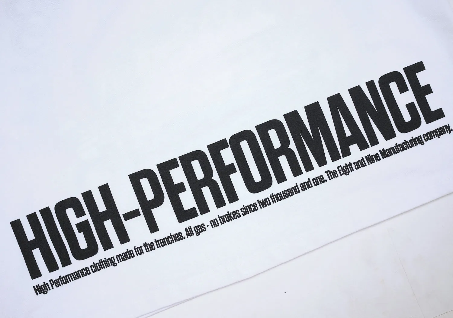 Hi Performance T Shirt White