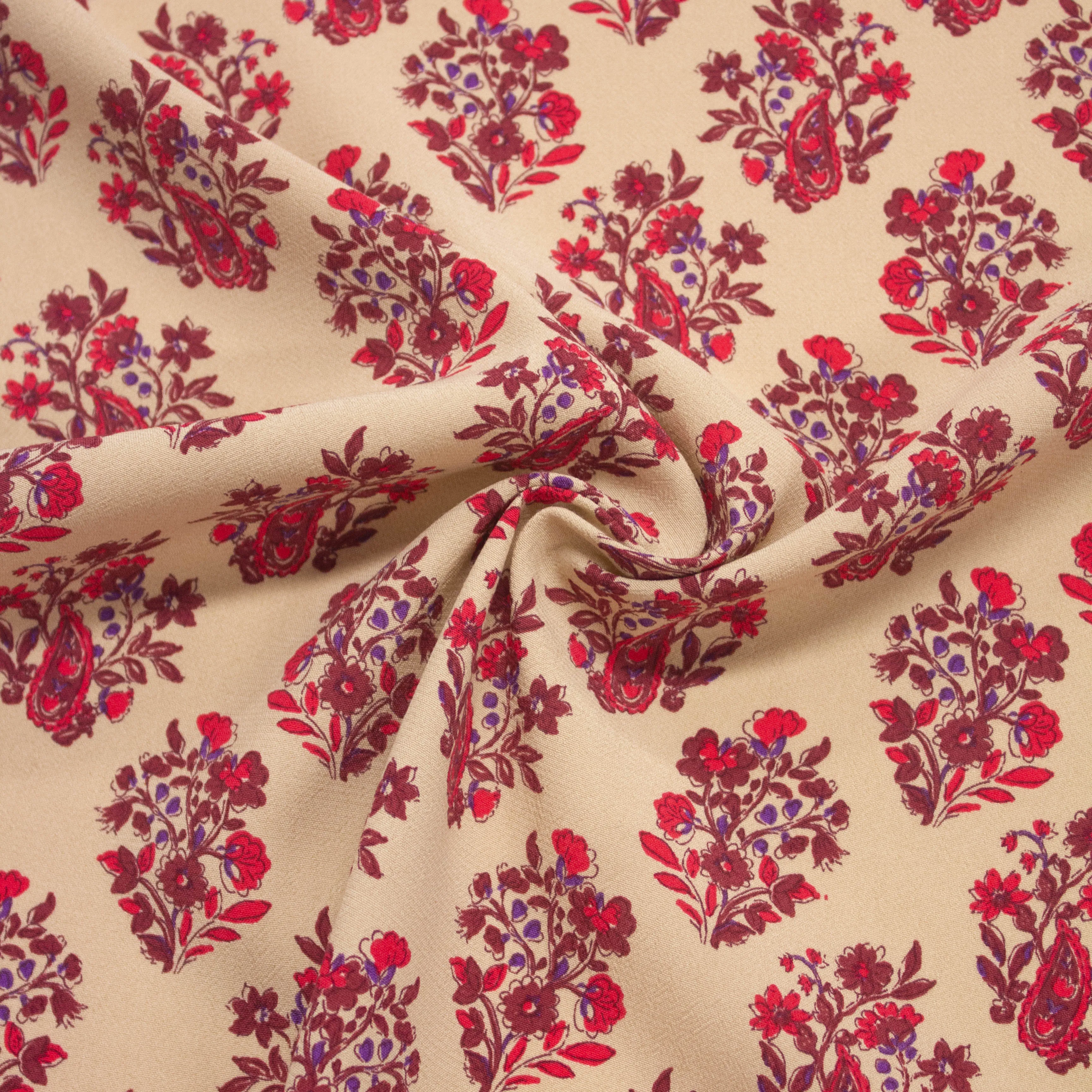 Jinte Floral Viscose