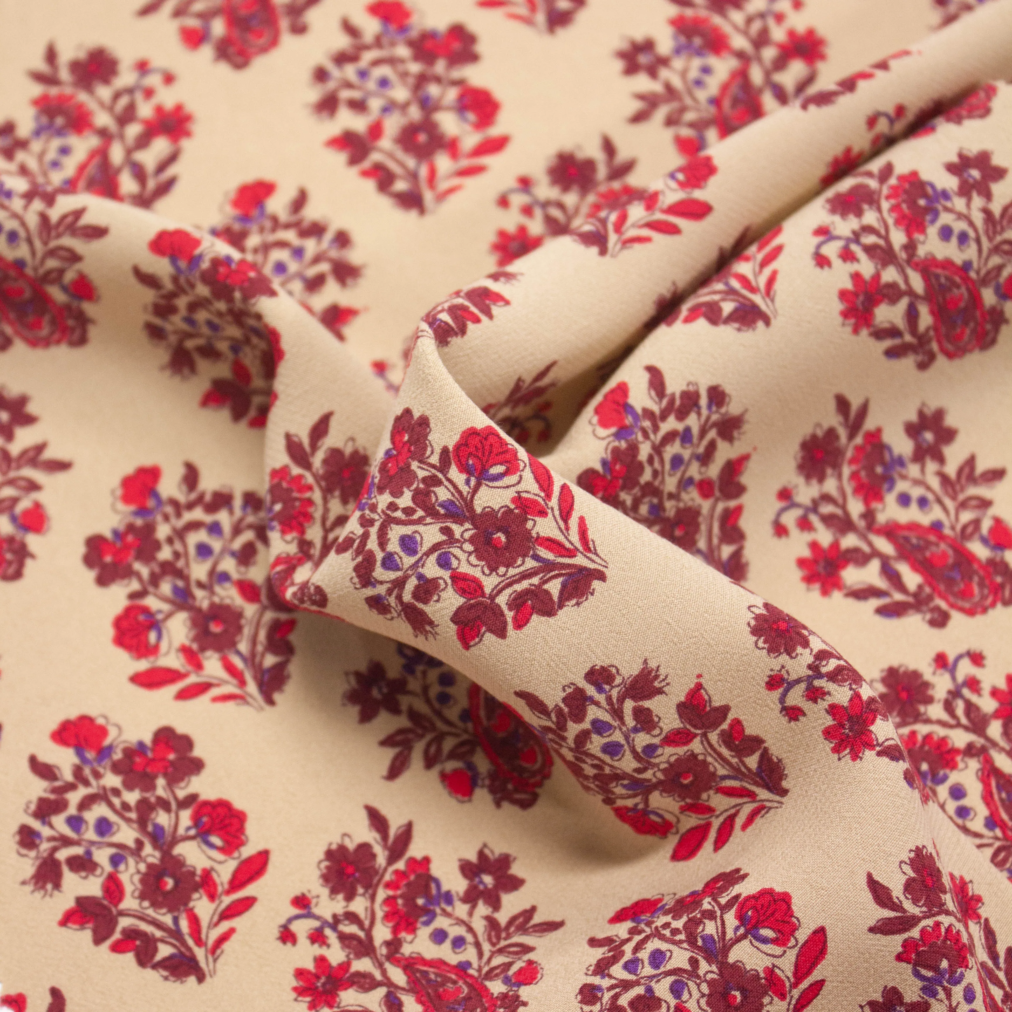 Jinte Floral Viscose