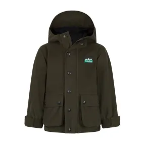 Kids Spiker Jacket In Olive