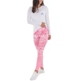 Ladies Ombre Saltwater Yoga Pants