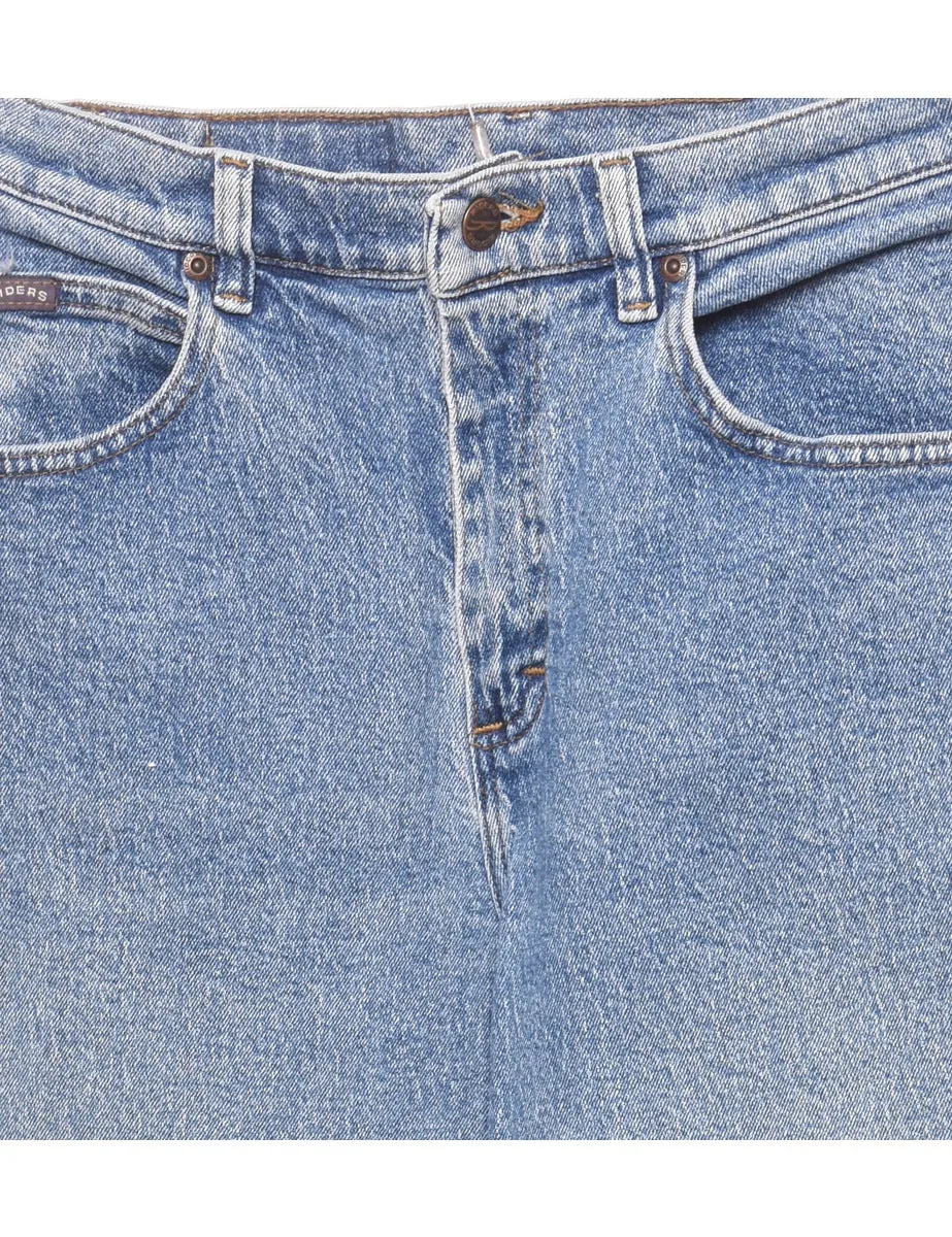 Light Wash Tapered Jeans - W28 L30