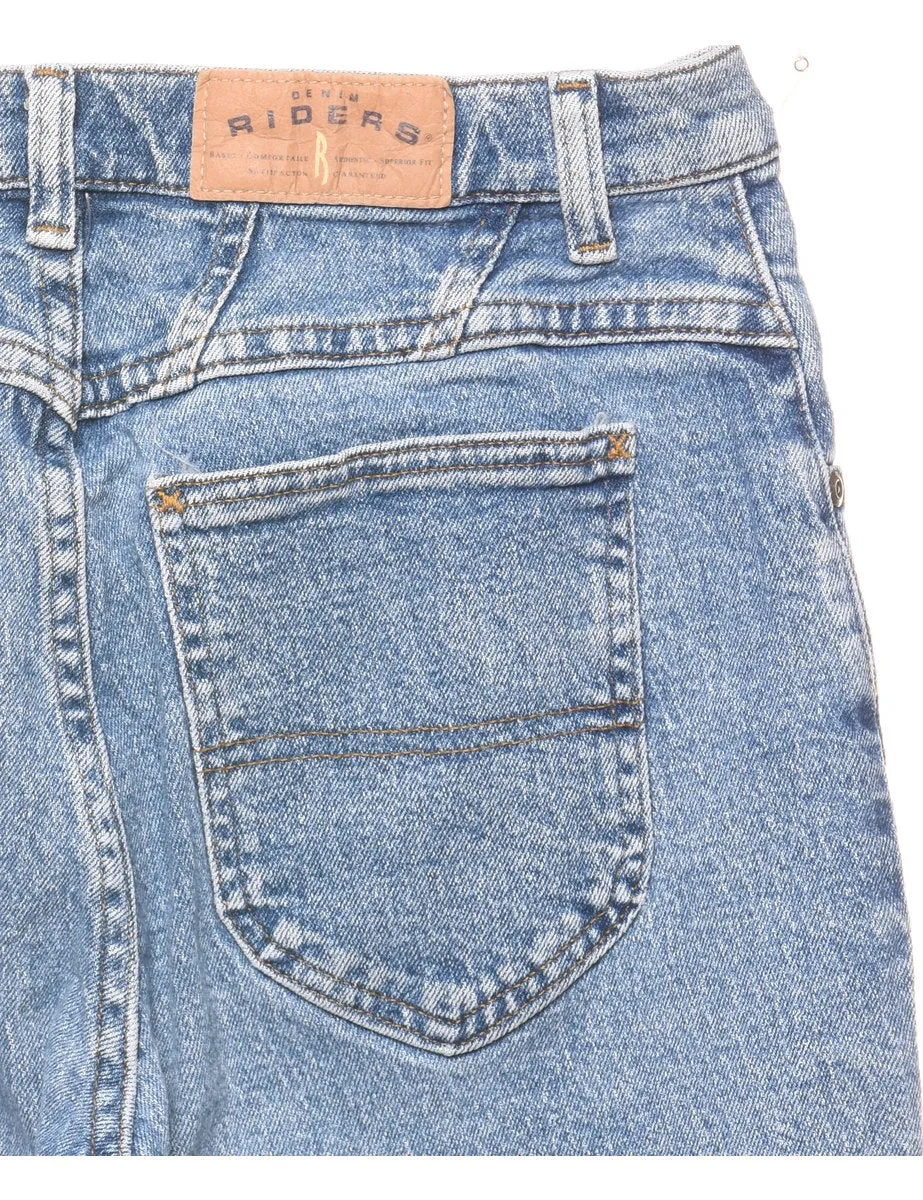 Light Wash Tapered Jeans - W28 L30