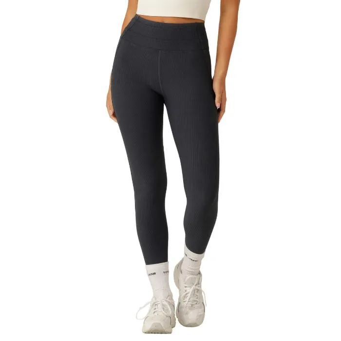 LORNA JANE - Amplify Washed Rib Ankle Biter Leggings