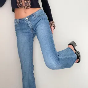 Low Rise Flare Y2K Light Wash Jeans