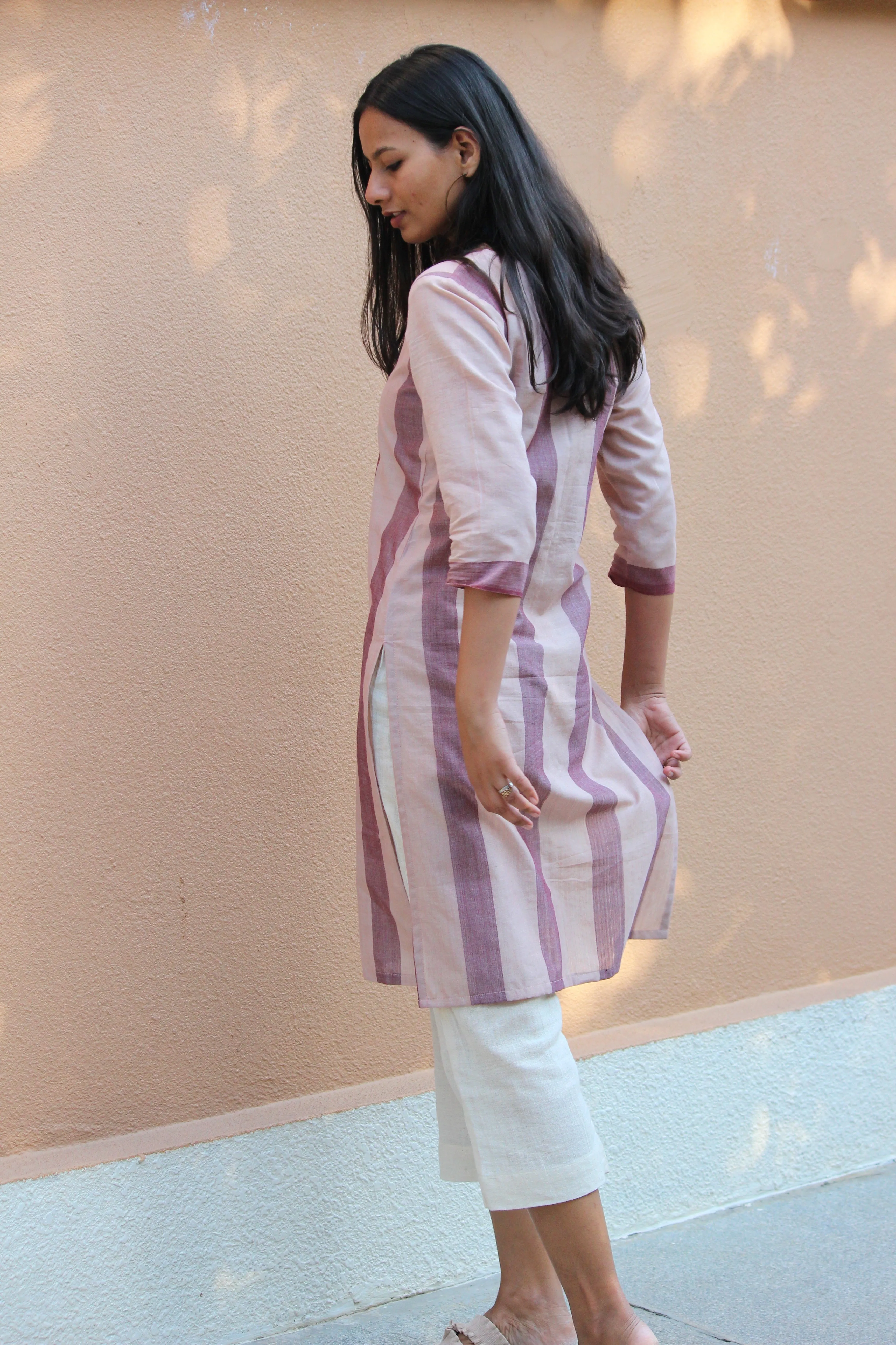 Mauve Kurta