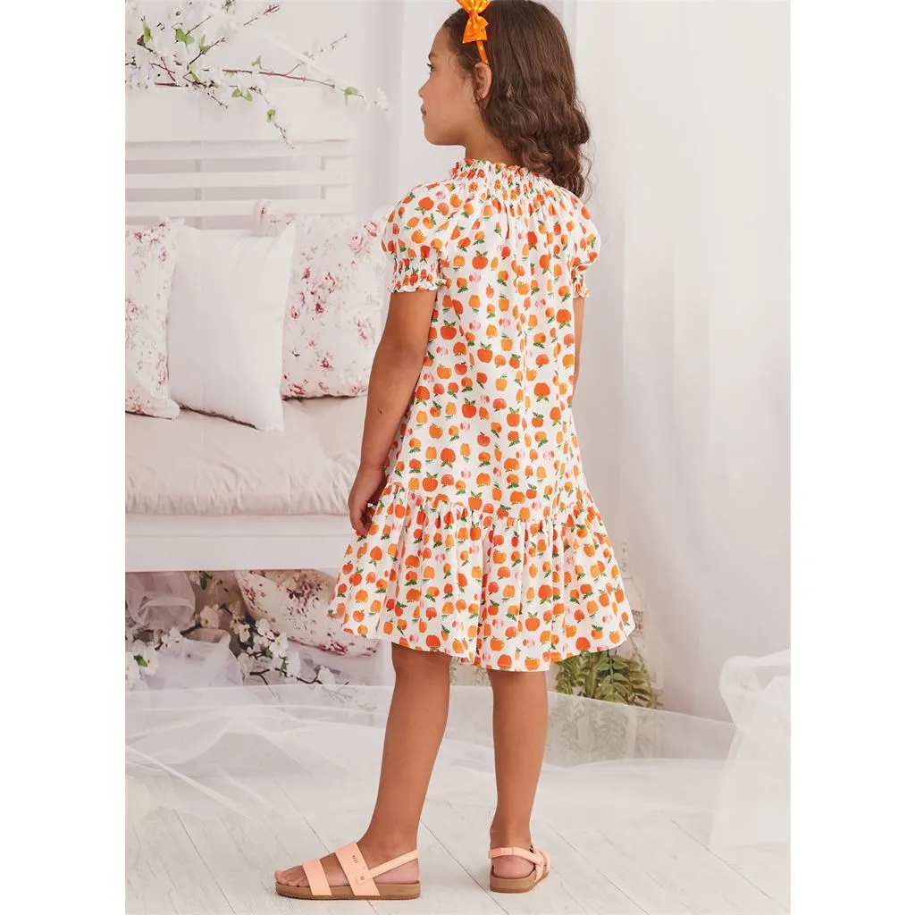 McCall's Pattern M8283 Children's and Girls' Dresses
