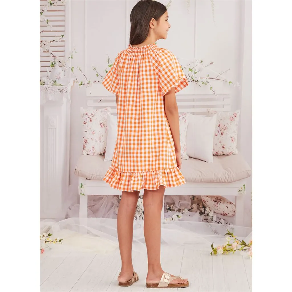 McCall's Pattern M8283 Children's and Girls' Dresses