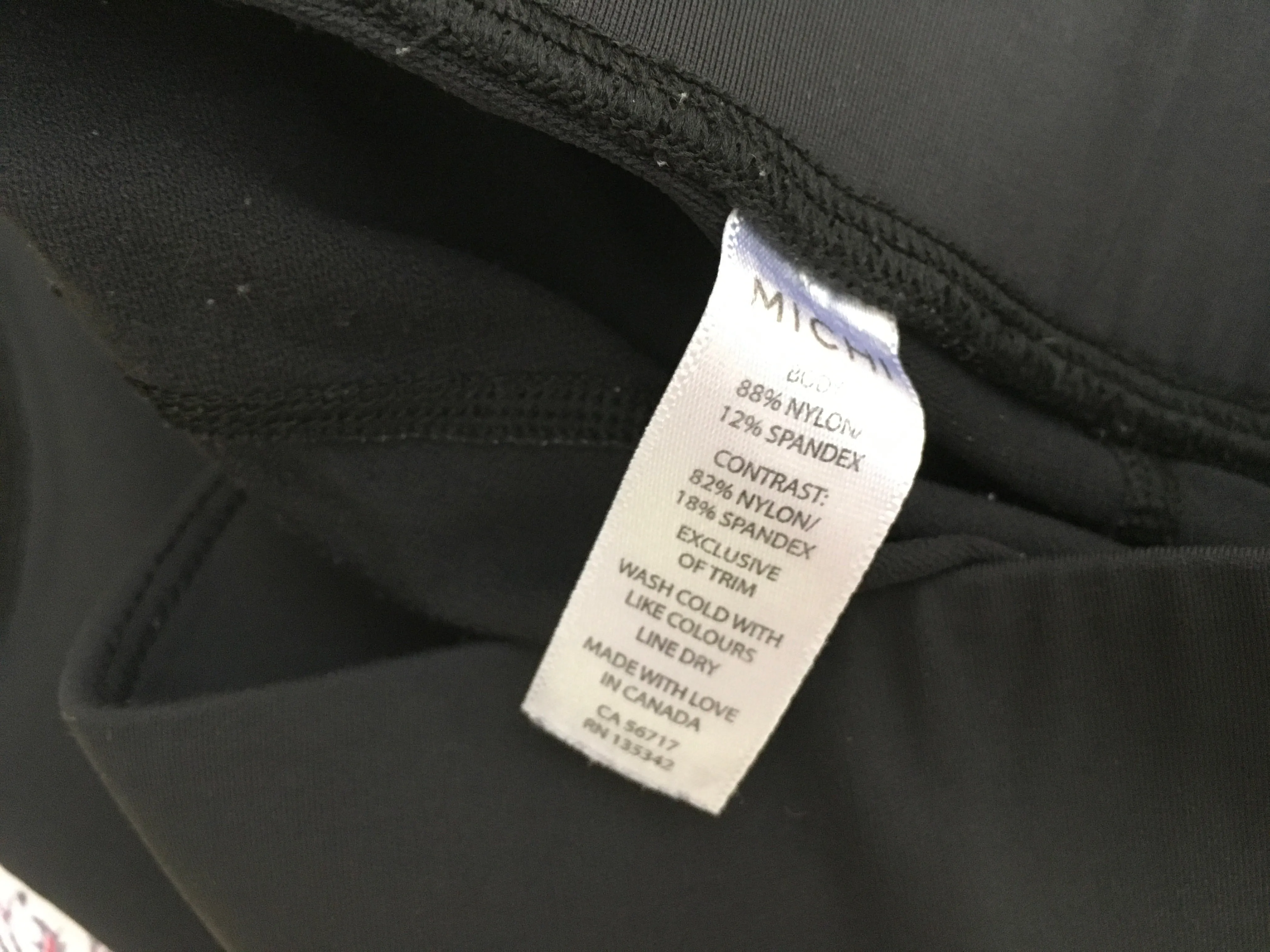 Michi , Illusion leggings - Black Leggings Pants Size XS / TP Ladies