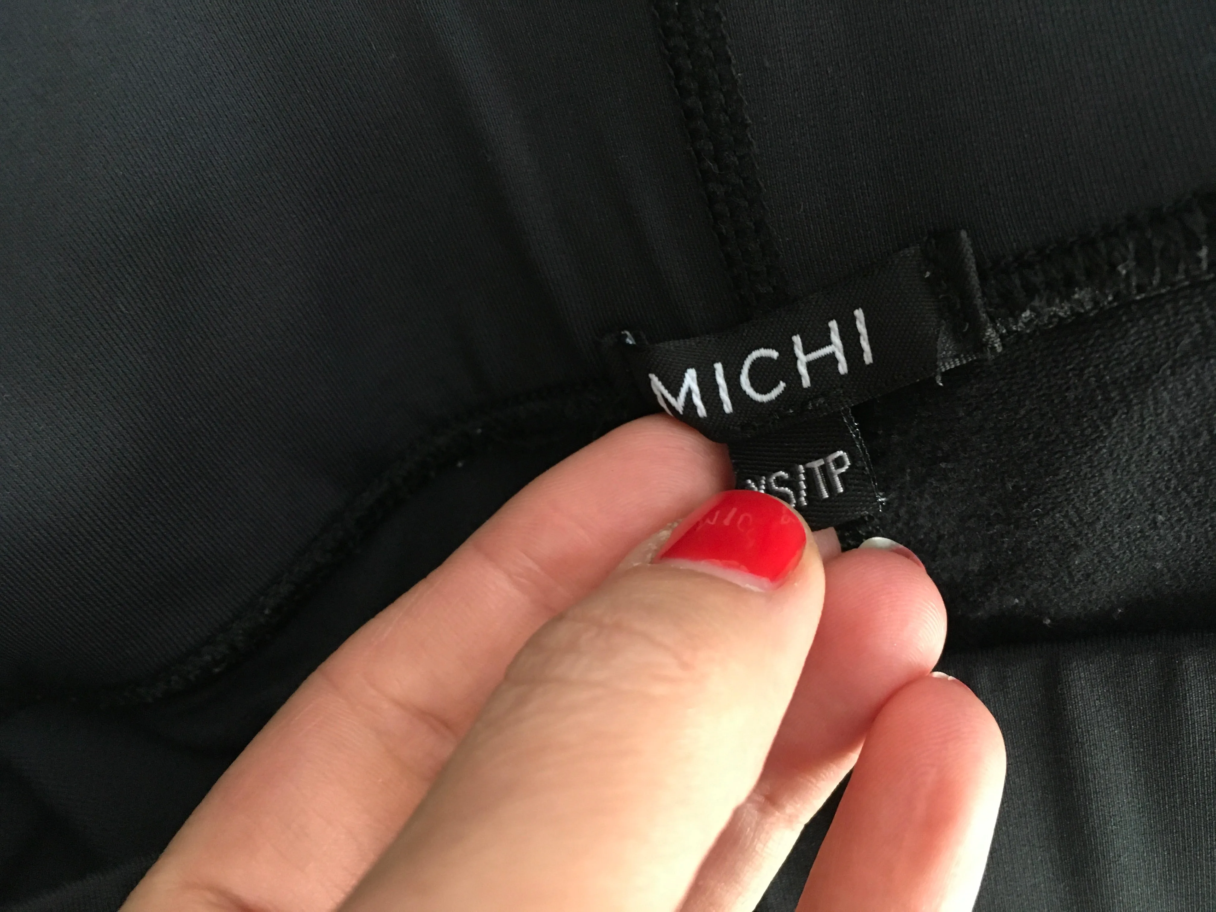 Michi , Illusion leggings - Black Leggings Pants Size XS / TP Ladies