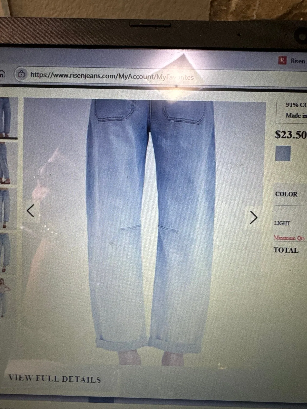 Mid Rise Barrel Jeans