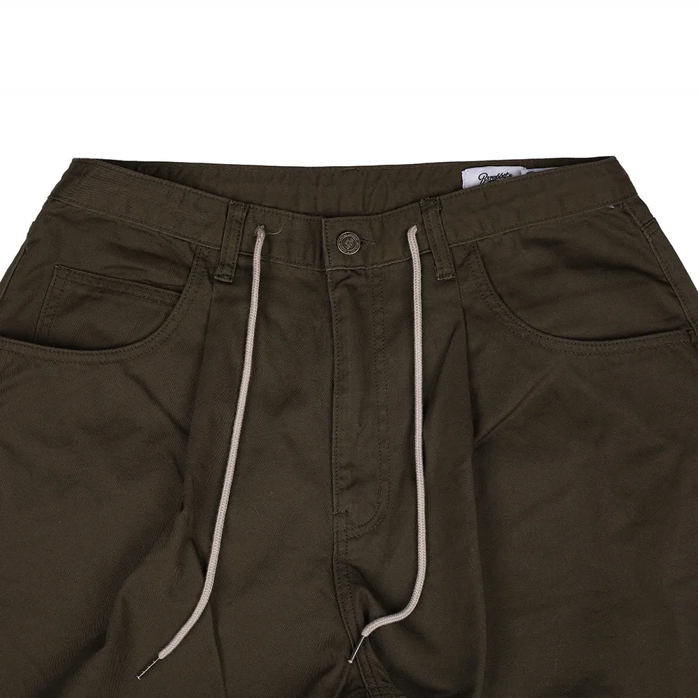 MID90 BAGGY COTTON PANTS DARK KHAKI