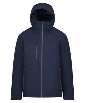 Navy/Seal Grey - Navigate waterproof insulated jacket