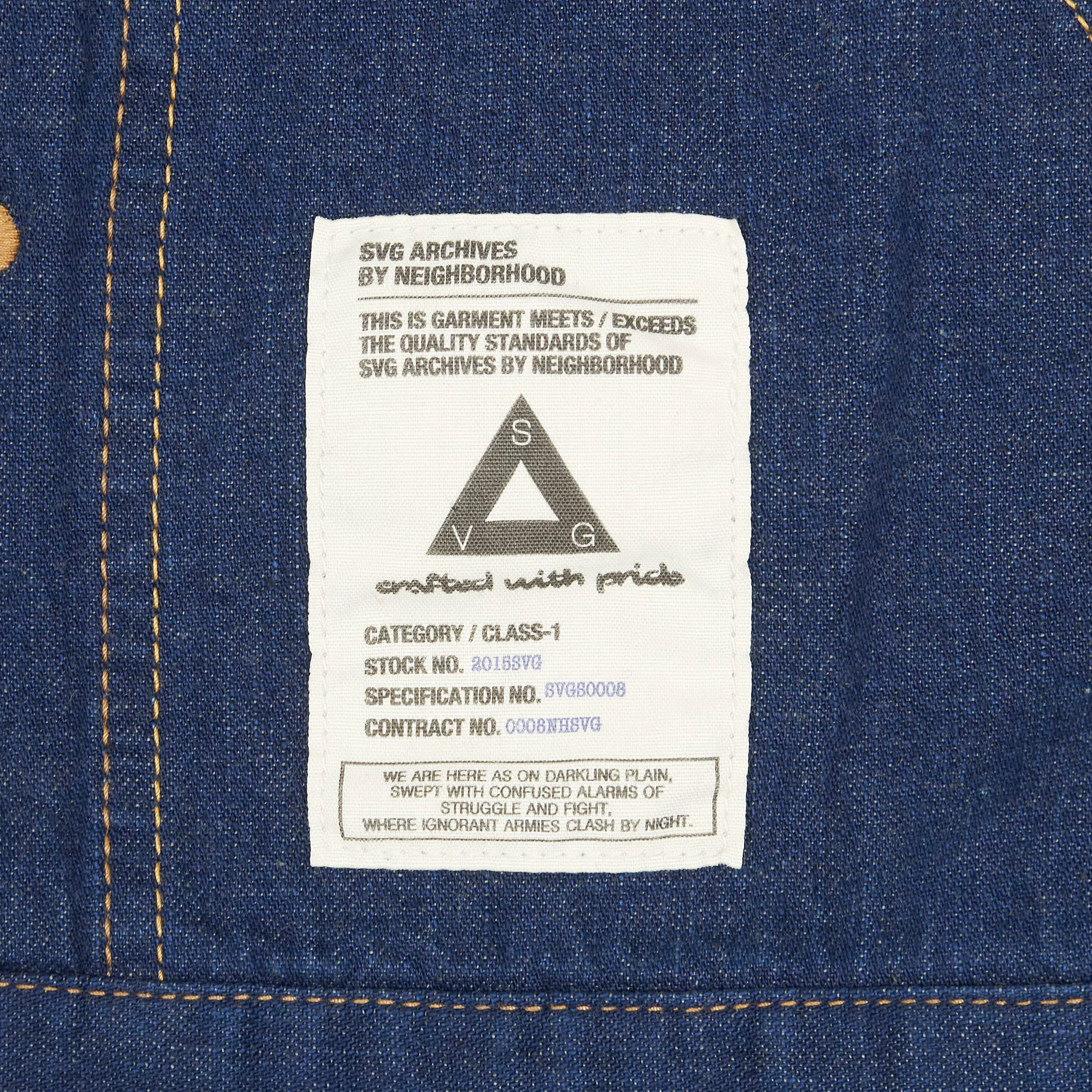 Neighborhood Light Denim Vests
