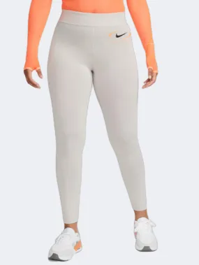 Nike High Rise Swoosh Women Lifestyle Tight Iron