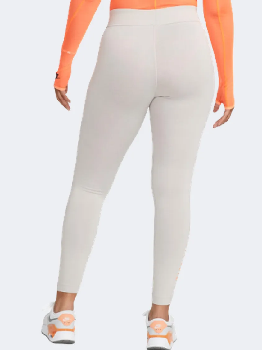 Nike High Rise Swoosh Women Lifestyle Tight Iron