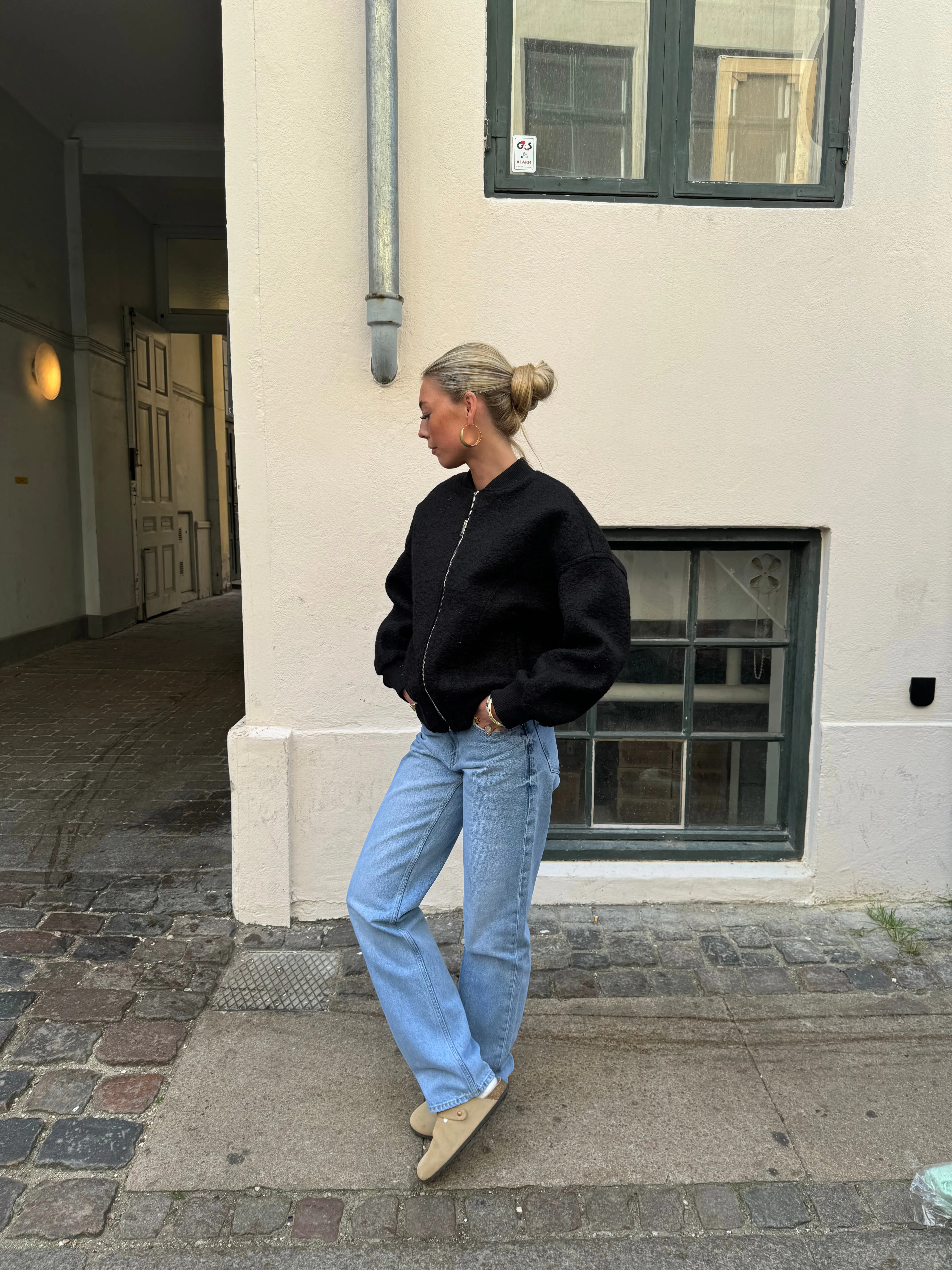 Nyla straight jeans - Light blue