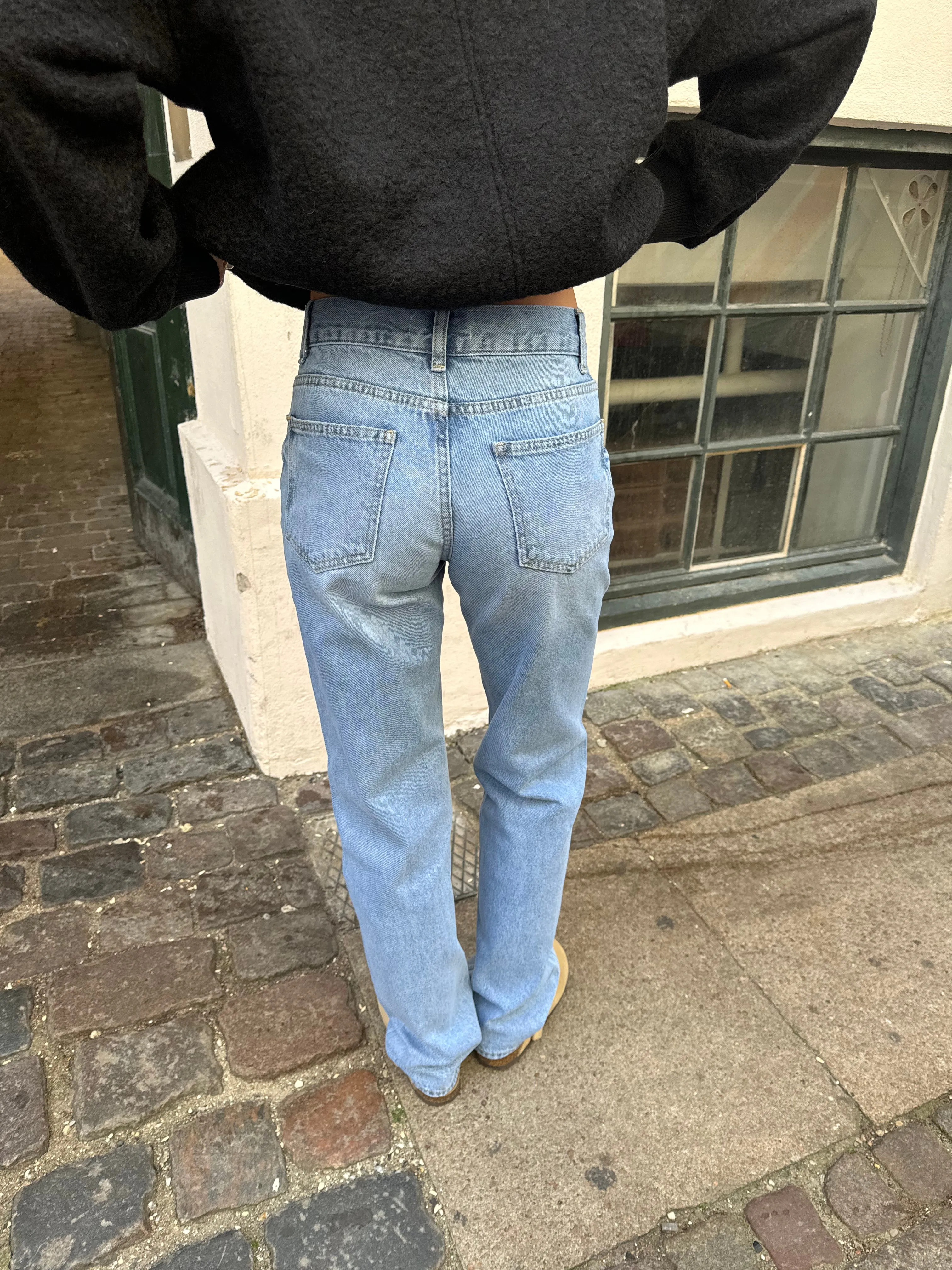 Nyla straight jeans - Light blue
